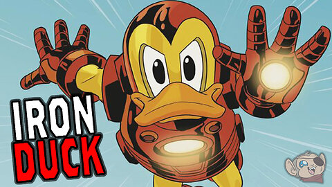 What If Donald Duck Became Iron Man?