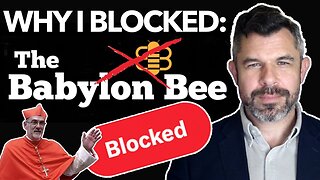 Why I BLOCKED the Babylon Bee and you should too – Dr. Taylor Marshall