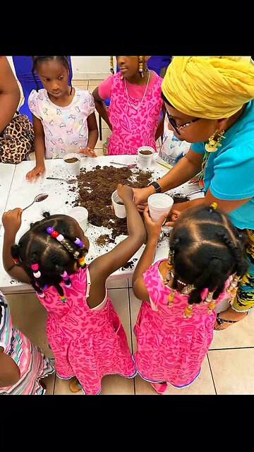 👩🏾‍🌾Gardening with children is planting wisdom that will feed generations.