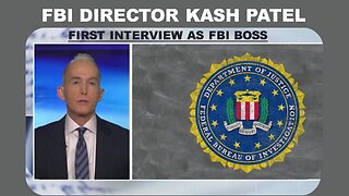 Kash Patel's first interview as FBI Boss - March 24, 2025