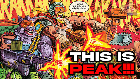 ROBO WOLF #2 is the Dumbest Most Brilliant Comic on Earth!