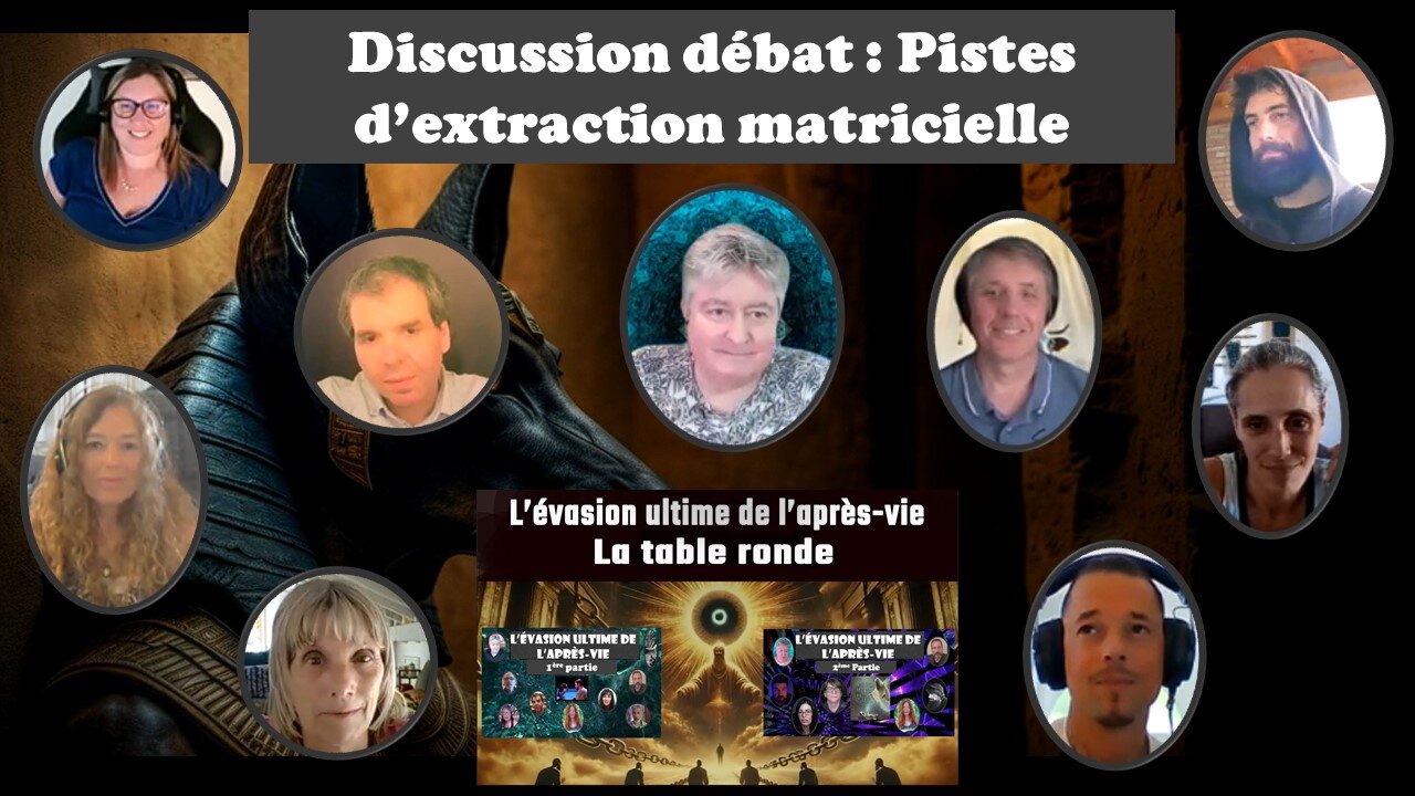 Discussion débat : Pistes d’extraction matricielle