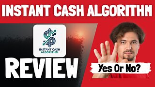 Instant Cash Algorithm Review 🔥{Wait} Legit Or Hype? Truth Exposed!