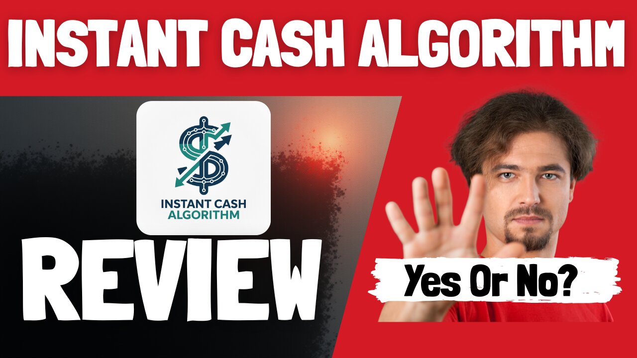 Instant Cash Algorithm Review 🔥{Wait} Legit Or Hype? Truth Exposed!