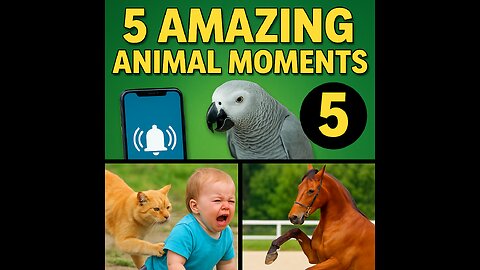5 Animal Moments So Incredible, You’ll Think They’re Fake!”