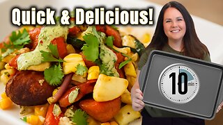 The EASIEST Stress-Free Dinner! This 10-Min Dinner Changes Everything