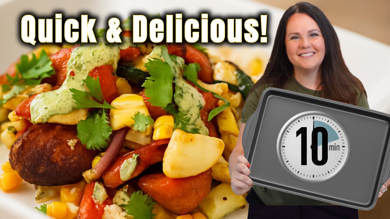 The EASIEST Stress-Free Dinner! This 10-Min Dinner Changes Everything