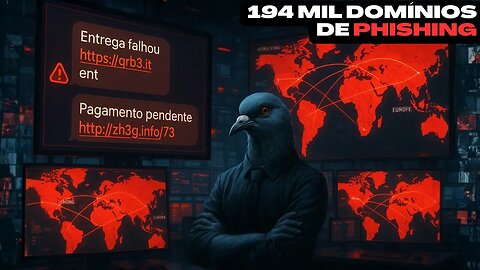 📰Tríade do Smishing: 194 mil domínios em operação global de phishing