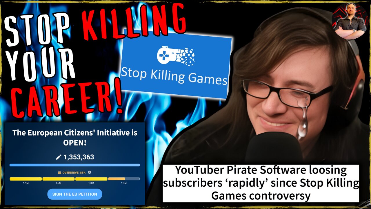 Stop Killing Games Keeps Winning and Pirate Software Keeps Losing!