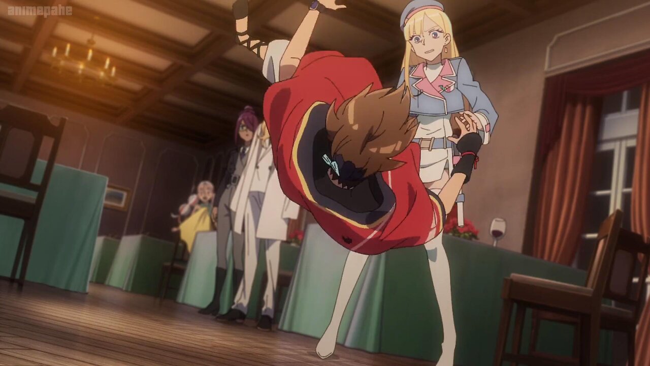 akira took a bullet for yuu | Dusk Beyond the End of the World