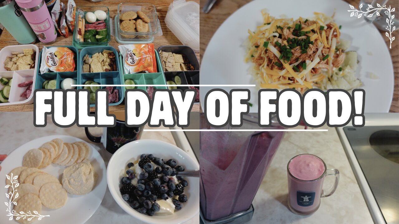 BREAKFAST, LUNCH, & DINNER | FULL DAY OF FOOD INSPIRATION!