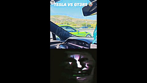 TESLA VS GT3RS🤯🔥💀|| COMMENT DOWN YOUR FAVOURITE🤔|| TROLL CHATTER🗿||#cars #troll #edit #supra