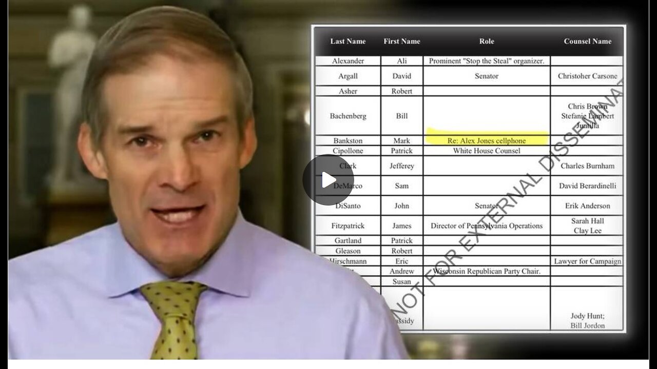 💥Jim Jordan Just Dropped A Hydrogen Bomb On The Deep State!💥