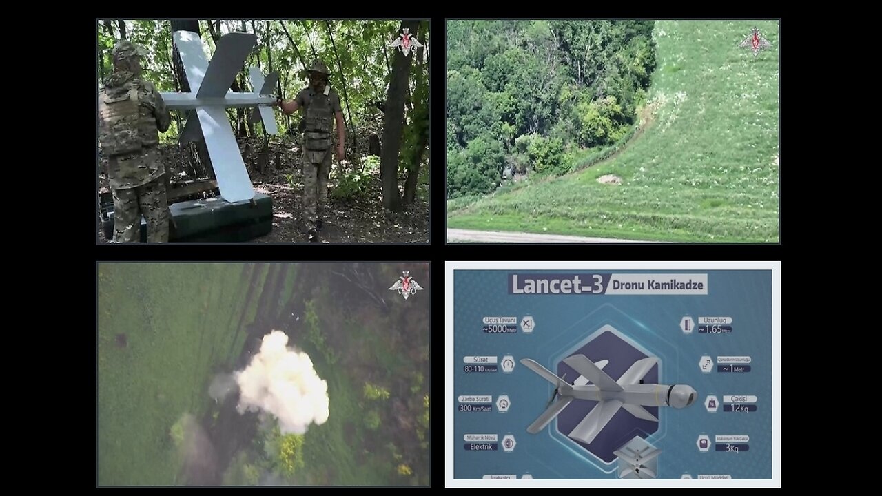 🎯 Lancet's effectiveness in action - DENAZIFICATION BY DRONES