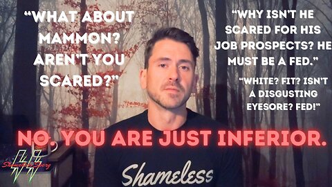 If you're too scared to speak your mind, you are untermensch.