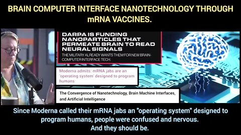 BRAIN COMPUTER INTERFACE NANOTECHNOLOGY THROUGH MRNA VACCINES. 💉☠️