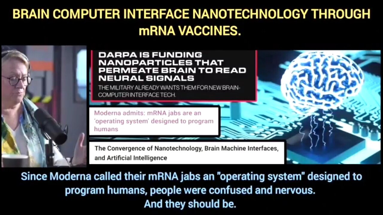 BRAIN COMPUTER INTERFACE NANOTECHNOLOGY THROUGH MRNA VACCINES. 💉☠️