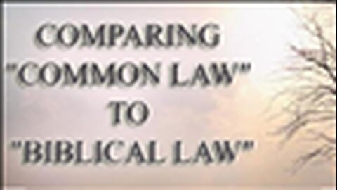 "Common Law Vs Biblical Law: A Comprehensive Comparison for Better Understanding"