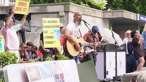 Protest against Geo-engineering: London 21st June 2025 - Part 7 The Daz Band