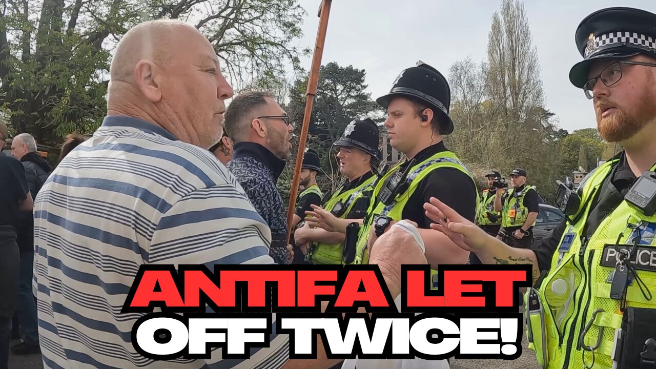 POLICE FAIL TO DEAL WITH ANTIFA AT PATRIOT PROTEST