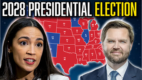 *HUGE* 2028 Presidential Prediction: AOC vs JD Vance