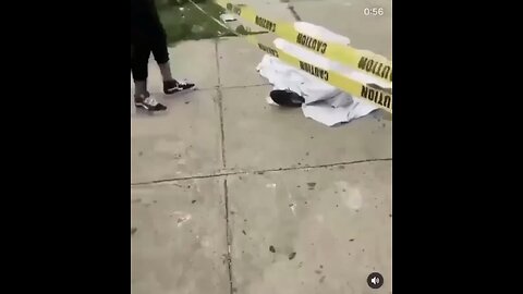 Man freestyles at the scene of the crime