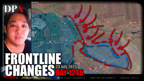 [ Ukraine Frontline Changes ] THE BEAR TOOK A BITE!!! Russia push towards Plavni!