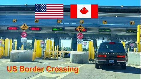 USA Border Crossing from Canada by Car