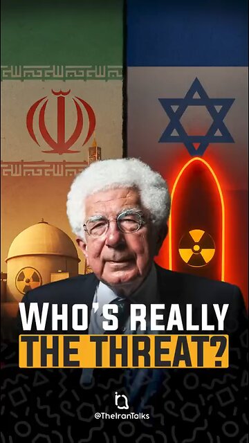 Who Is Really The Threat?: Israel Is Clearly The Threat To The Region!