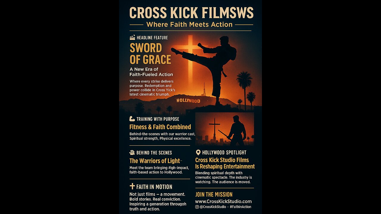 Cross kick Studio Films News