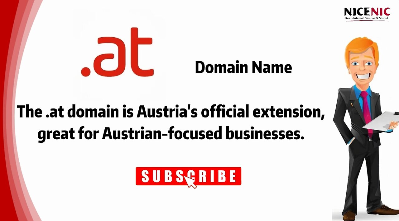 Cheap .AT Domain Name: is an Austria's official extension, great for Austrian-focused businesses.
