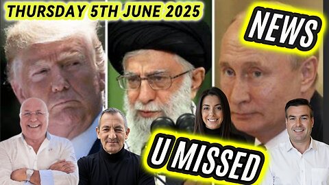 CHARLIE WARD DAILY NEWS WITH CHARLIE WARD, PAUL BROOKER & WARREN THORNTON THURSDAY 5TH JUNE 2025