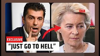 BRUTAL RECEPTION for Ursula von der Leyen in Bulgaria – Crowd Protests!