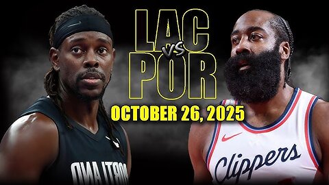Los Angeles Clippers vs Portland Trail Blazers highlights