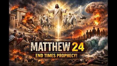 Matthew Chapter 24: Reading the Book of Matthew ( NIV ) Jesus' Prophecy End Times Signs