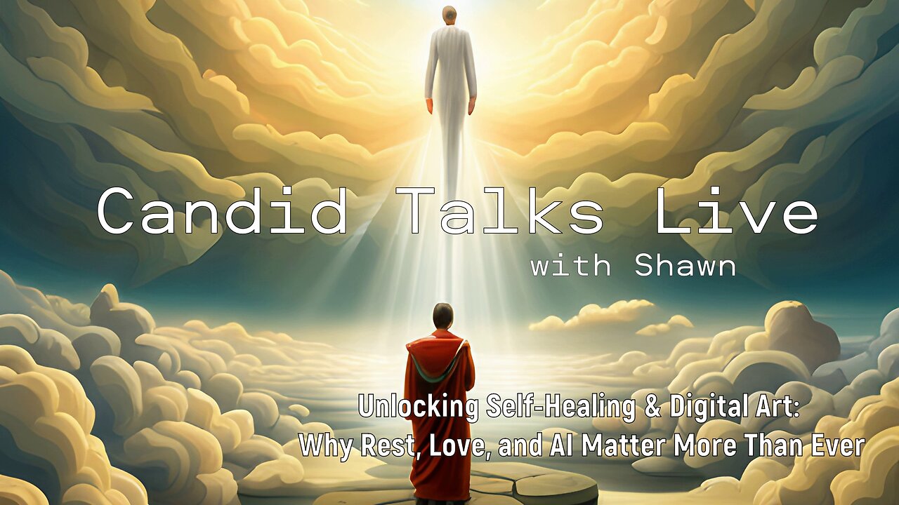 Why Self-Healing, Rest, and AI Art Will Change Everything 🚀 Candid Talks Live #podcast #digitalart