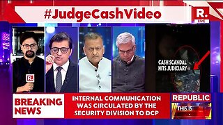 Judge Cash Scandal Video _ Did CJI Not Consider This Matter Important Enough__ Arnab's Big Question