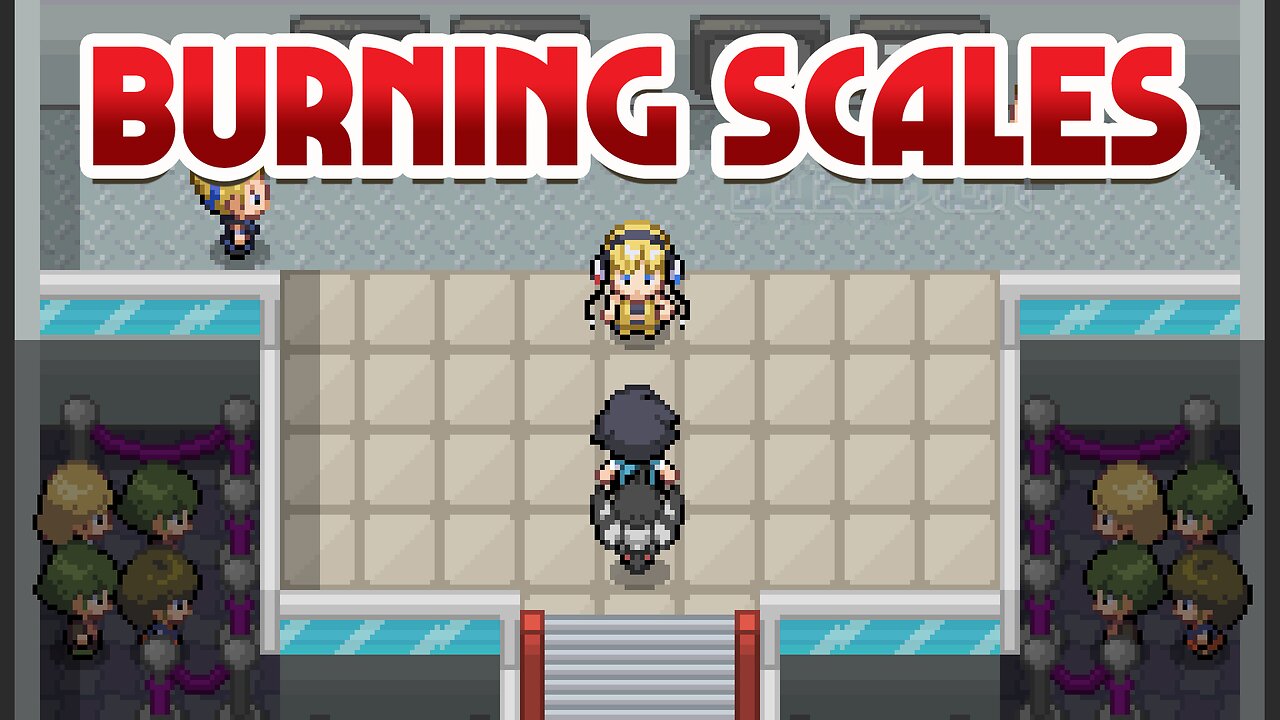 Pokemon Burning Scales - Fan-made Game, Small Open World Game, 15 hours of gameplay, gen 8