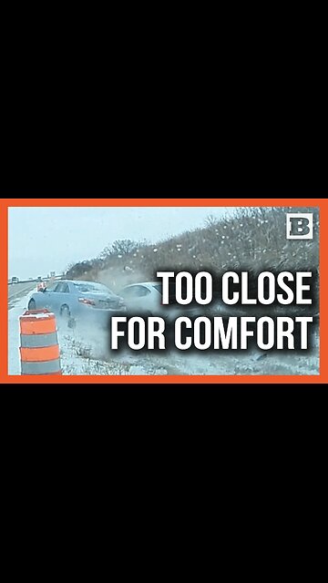 Close Call Caught on Cam: Vehicle Loses Control Near State Troopers