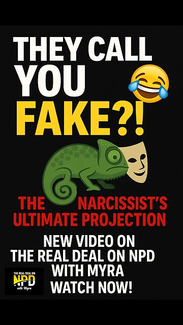 They Call YOU Fake?! 😂 The Narcissist’s Ultimate Projection!