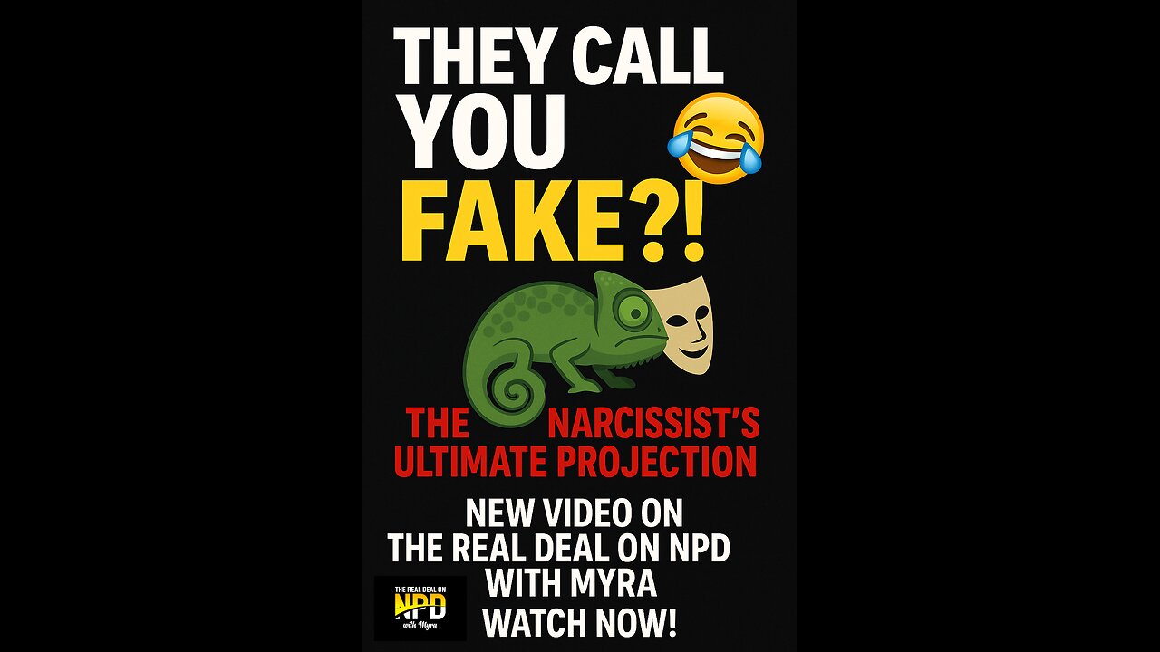 They Call YOU Fake?! 😂 The Narcissist’s Ultimate Projection!
