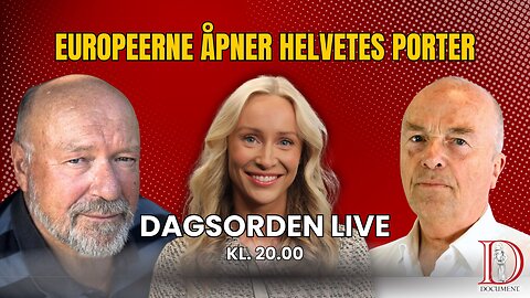 Europeerne åpner helvetes porter | Dagsorden LIVE 2. juni