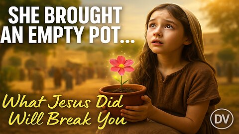 She Waited in Faith… and Jesus Made the Flower Bloom | Trusting God’s Timing 🌸