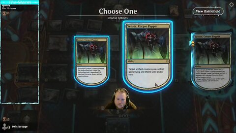 Highlight: MTGA - GOLD farming 5-15-2025 - Dimir - Oil - Mercurial Spelldancer 5