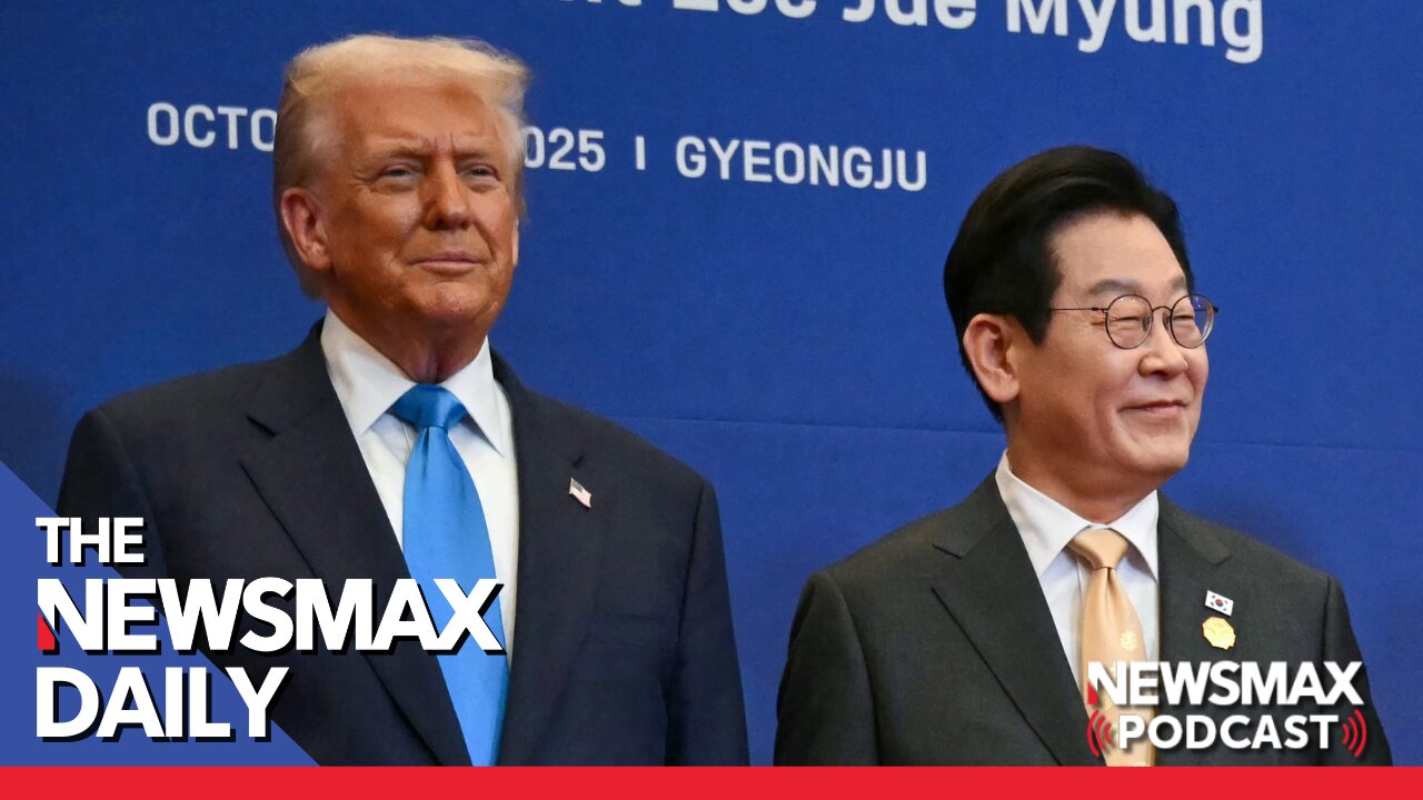 Next Stop: South Korea | The NEWSMAX Daily (10/29/25)