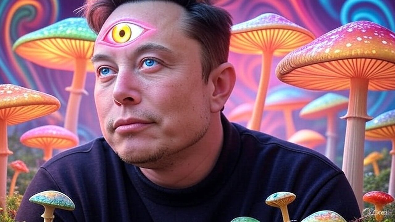Elon Musk on DRUGS: Psychedelic Mushrooms + Hallucinogens !