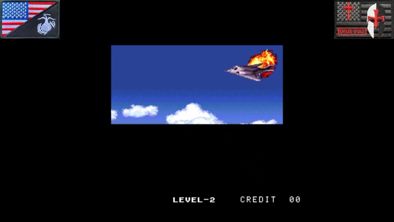 The Ending Sequence: "ソニック・ウイングス2" {#1A} [All Modes] (Arcade) [JP Version]