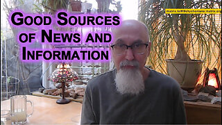 Come to Our Matrix Server for Good Sources of News and Information [LINK IN DESCRIPTION OF VIDEO]