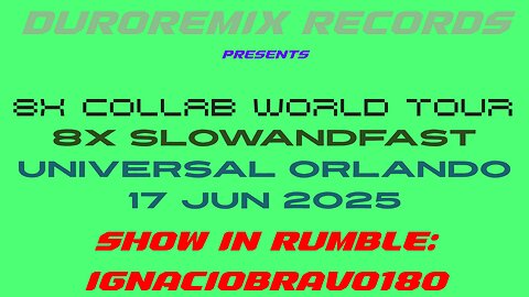 8x slowandfast at Universal Studios Orlando - 17 Jun 2025