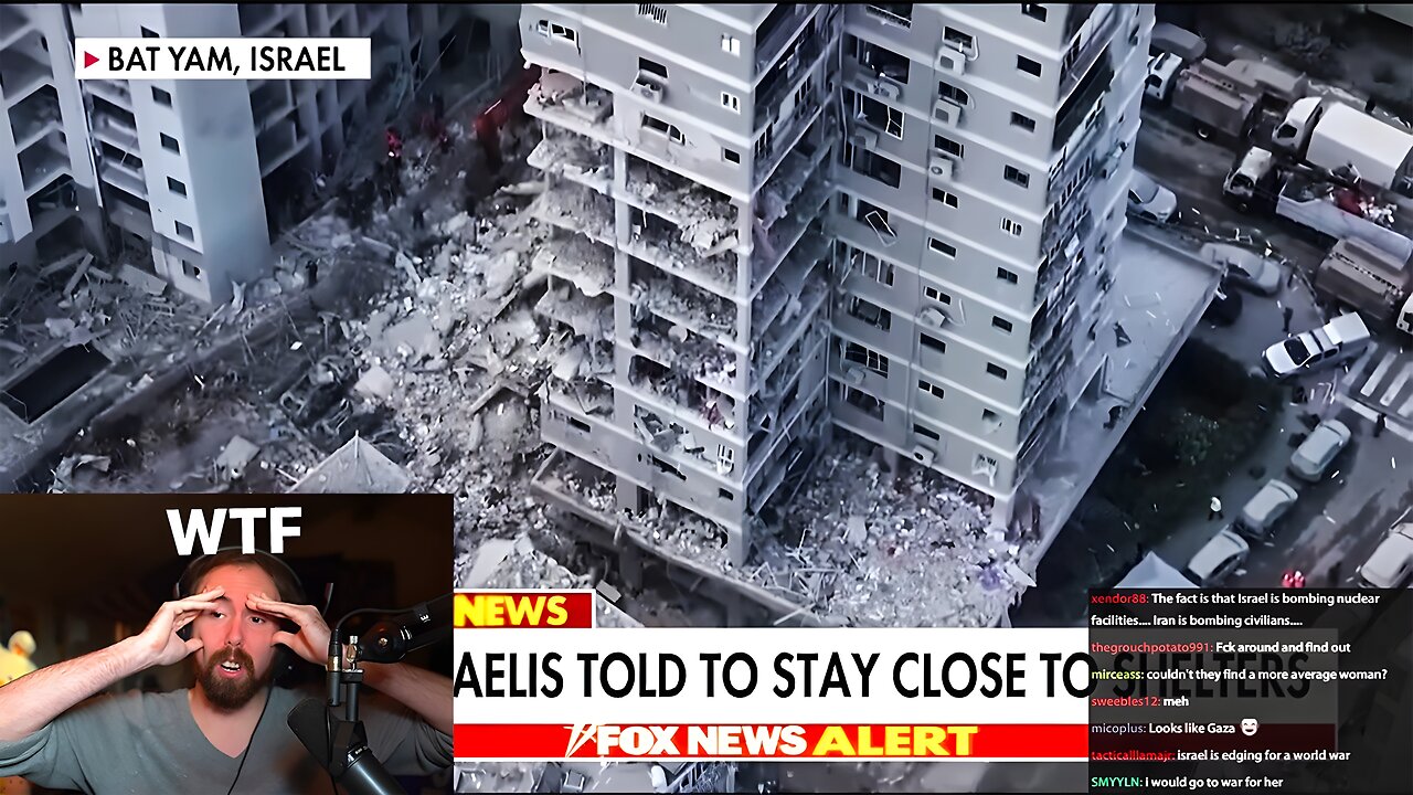 Israelis forced inside bomb shelters..